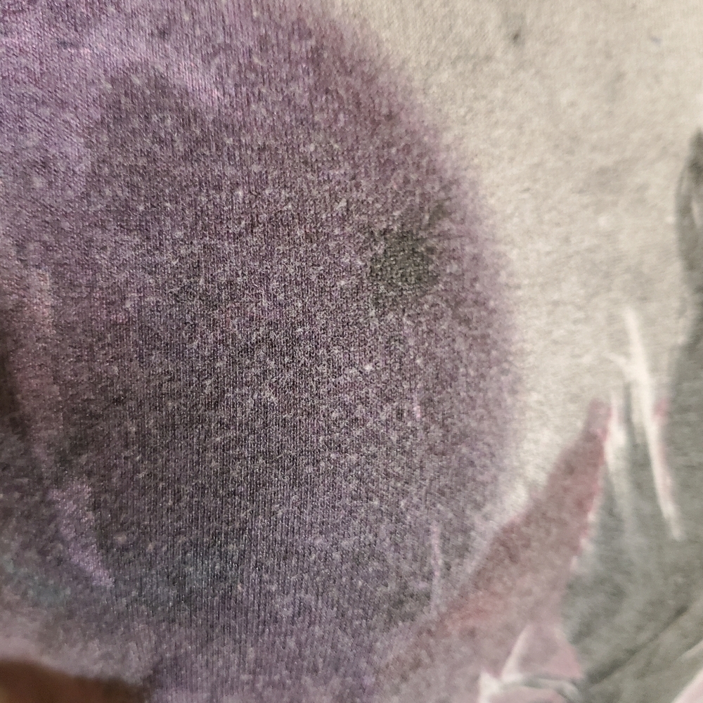 BILLABONG | Women's gray with feather print cap-sleeve t-shirt. - Picture 8 of 8